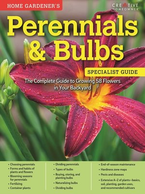 cover image of Home Gardener's Perennials & Bulbs
